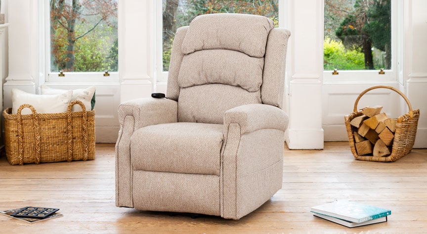 Chatham Dual Motor Massage Heat Riser Recliner – The Sofa Company