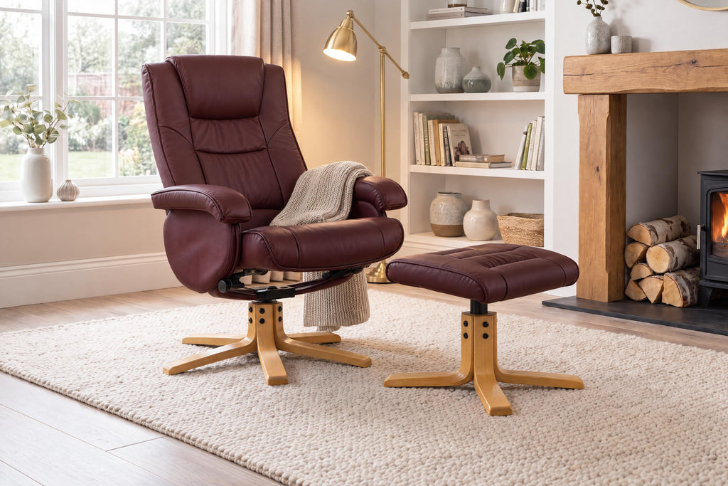 Haddenham Swivel Recliner With Massage And Heat