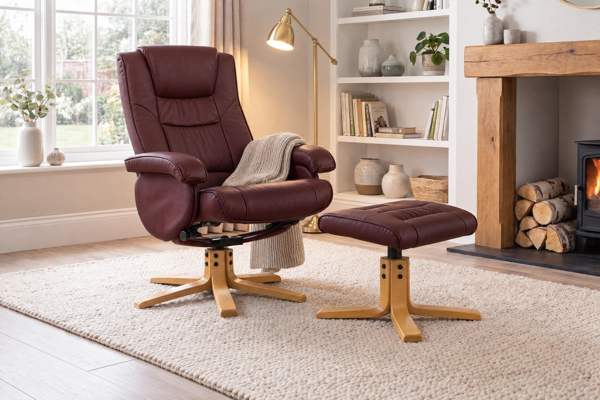 Haddenham Swivel Recliner With Massage And Heat
