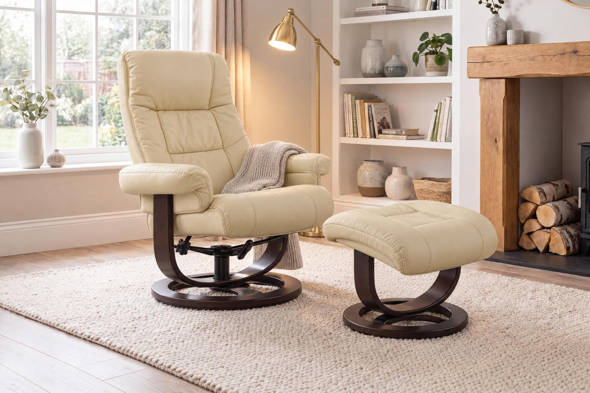 Broadclyst Swivel Recliner With Massage And Heat