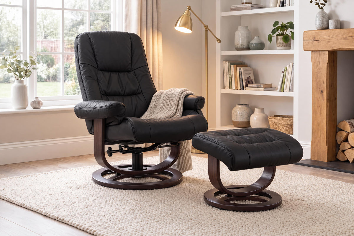 Broadclyst Swivel Recliner With Massage And Heat