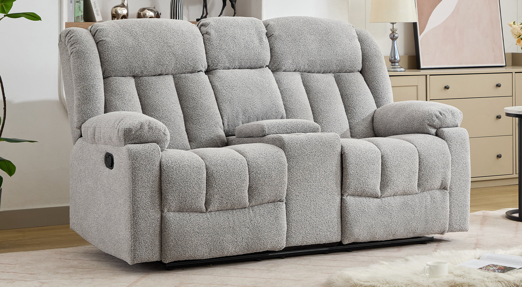 Cranfield 2 Seat Recliner Sofa with Centre Console