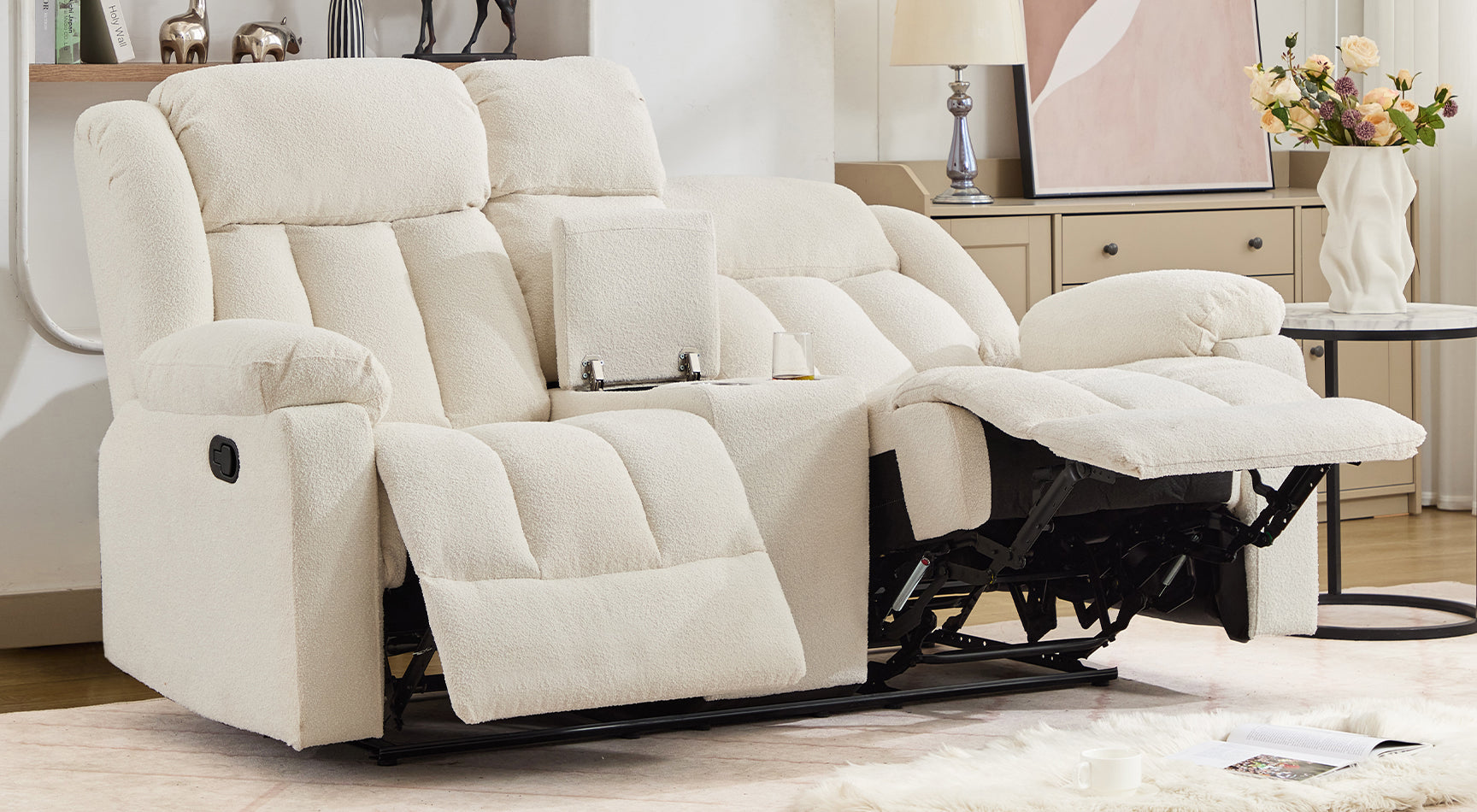 Cranfield 2 Seat Recliner Sofa with Centre Console