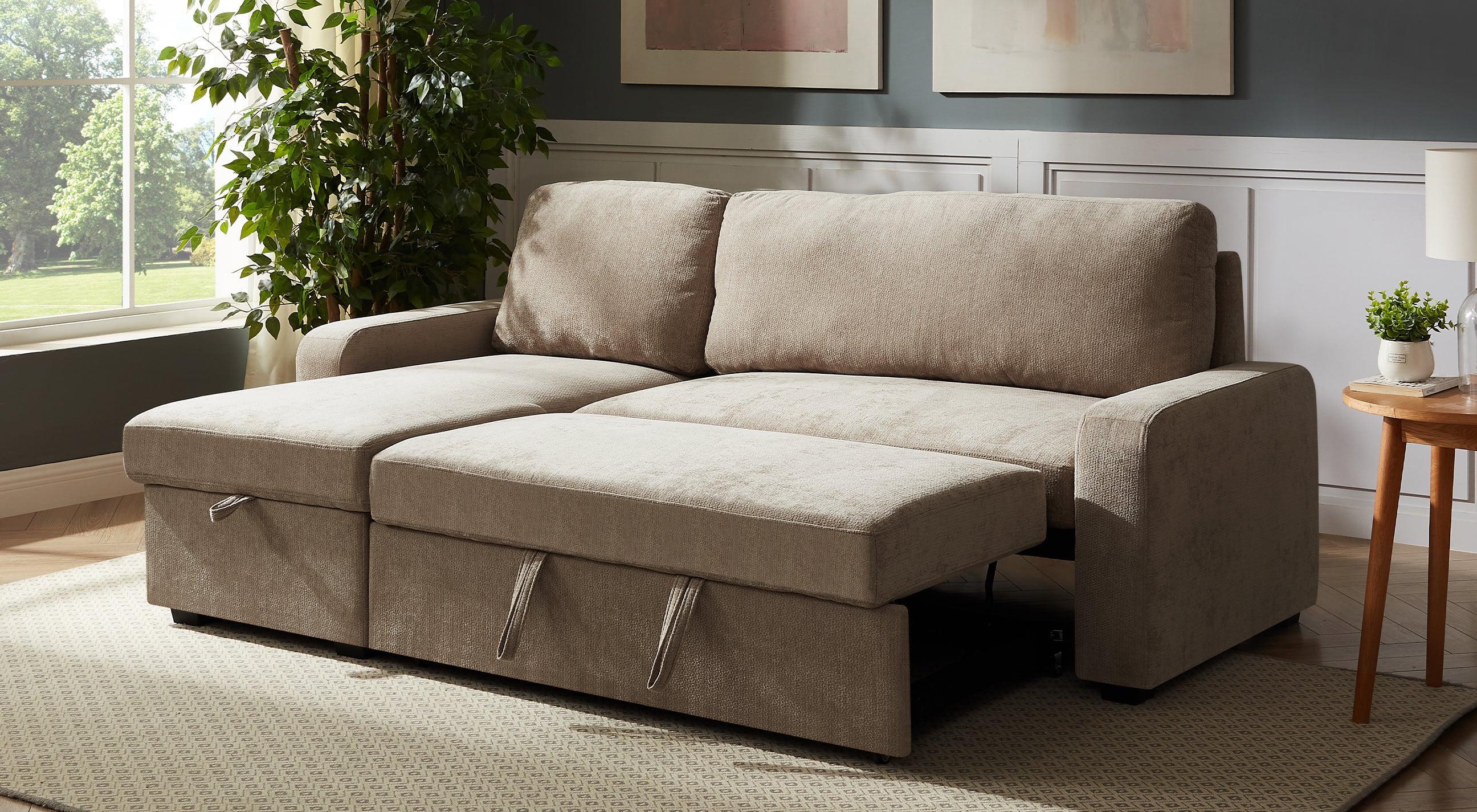 Fulshaw Reversible Corner Sofabed with Storage