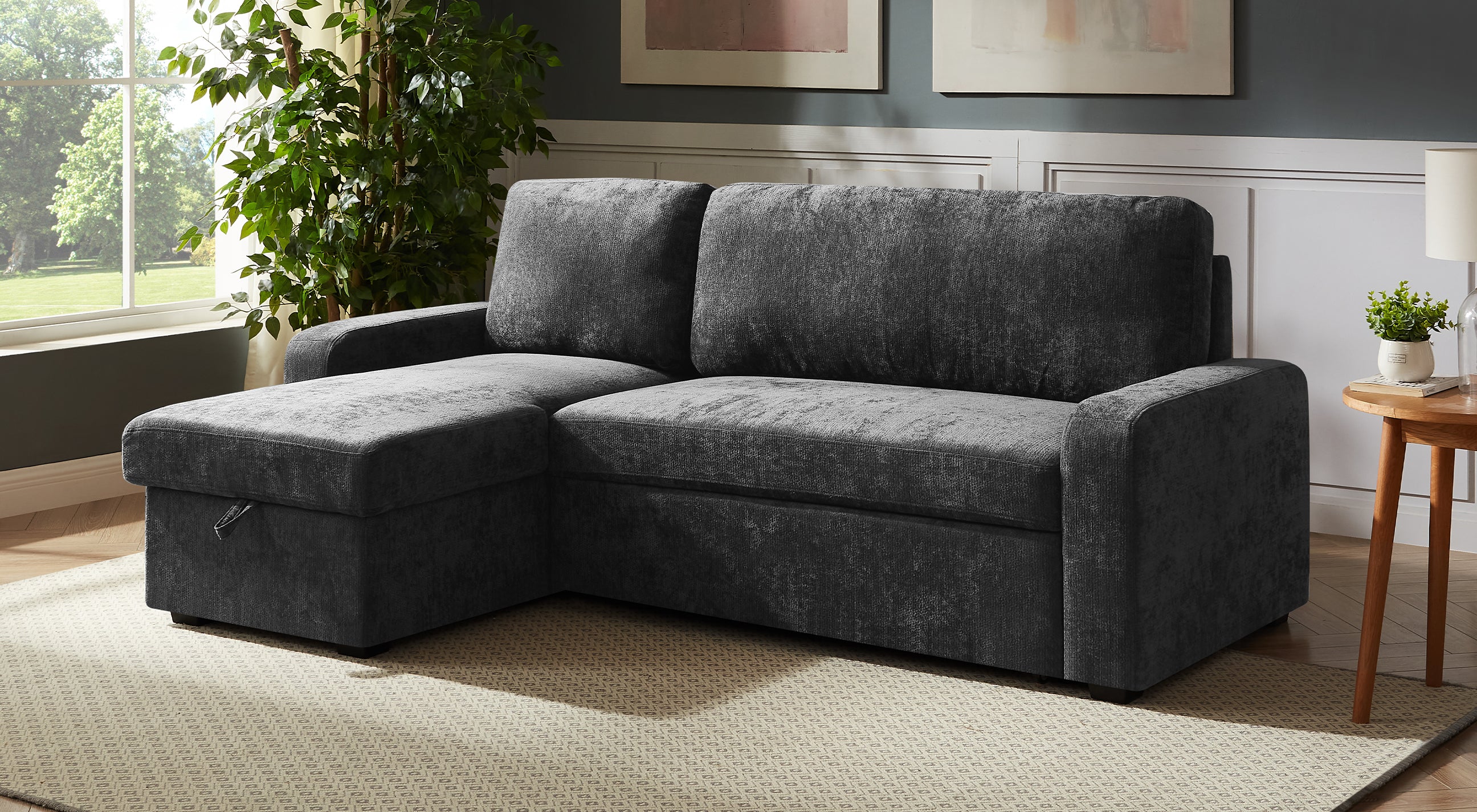 Fulshaw Reversible Corner Sofabed with Storage