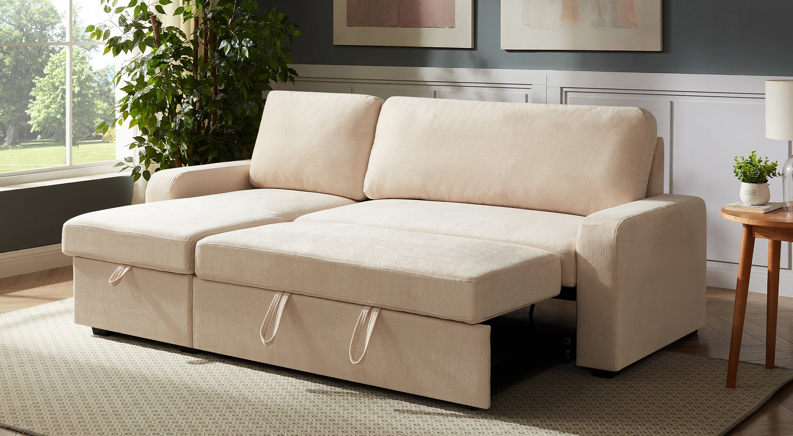 Fulshaw Reversible Corner Sofabed with Storage