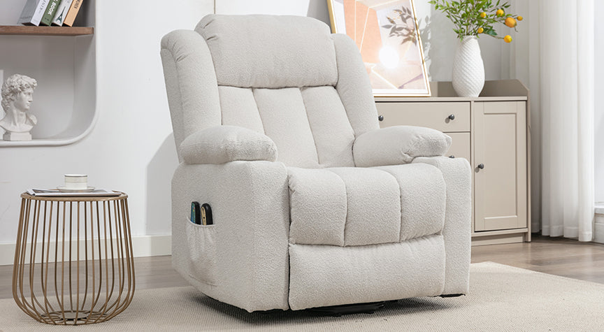Cranfield Dual Motor Riser Recliner Chair with Massage and Heat