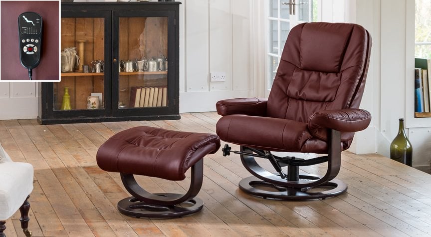 Broadclyst Swivel Recliner With Massage And Heat