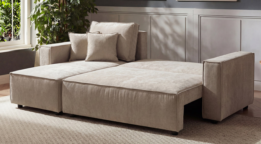 Hinton Reversible Corner Sofa with Sofa Bed