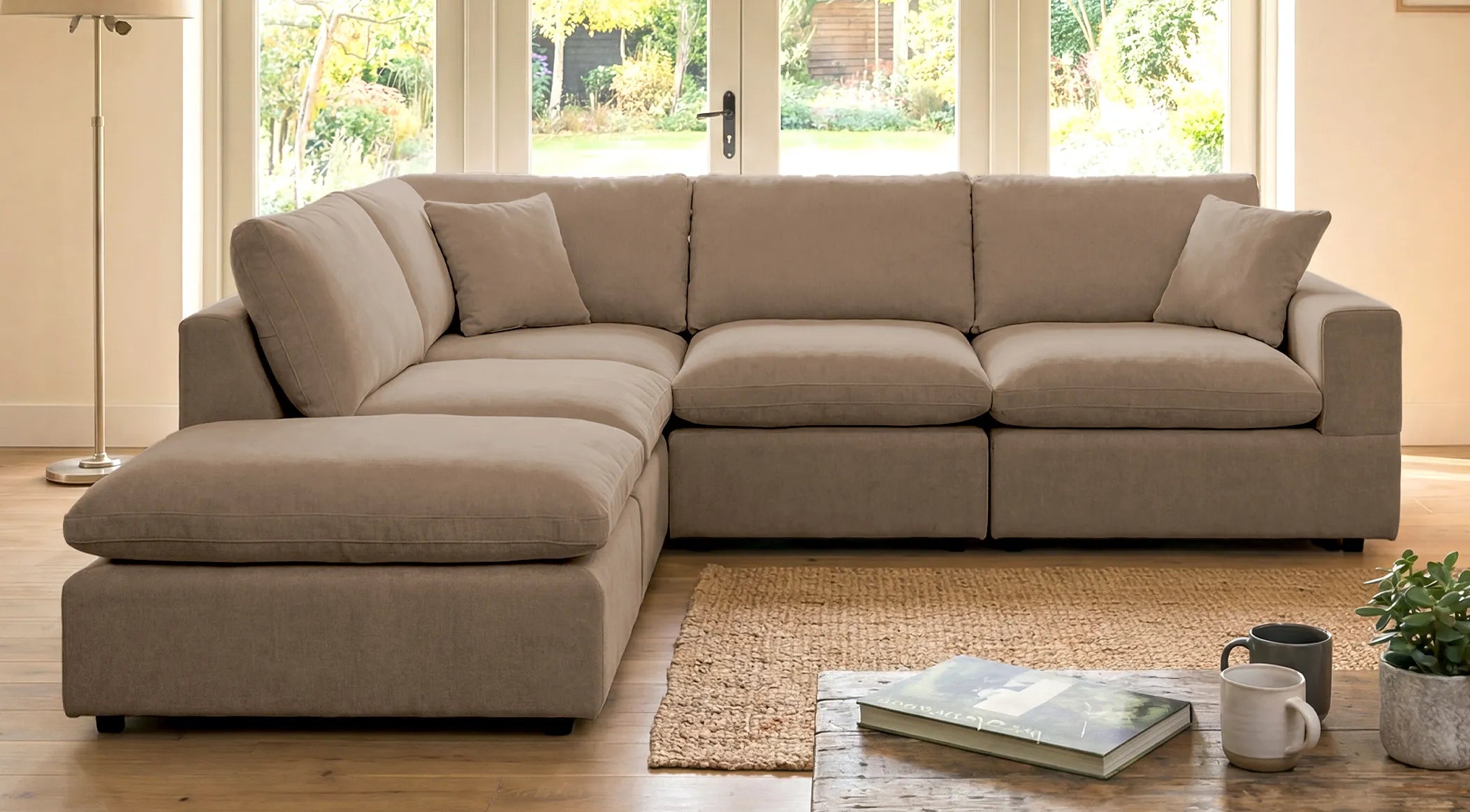 Cardew Left Hand Facing Modular Corner Sofa