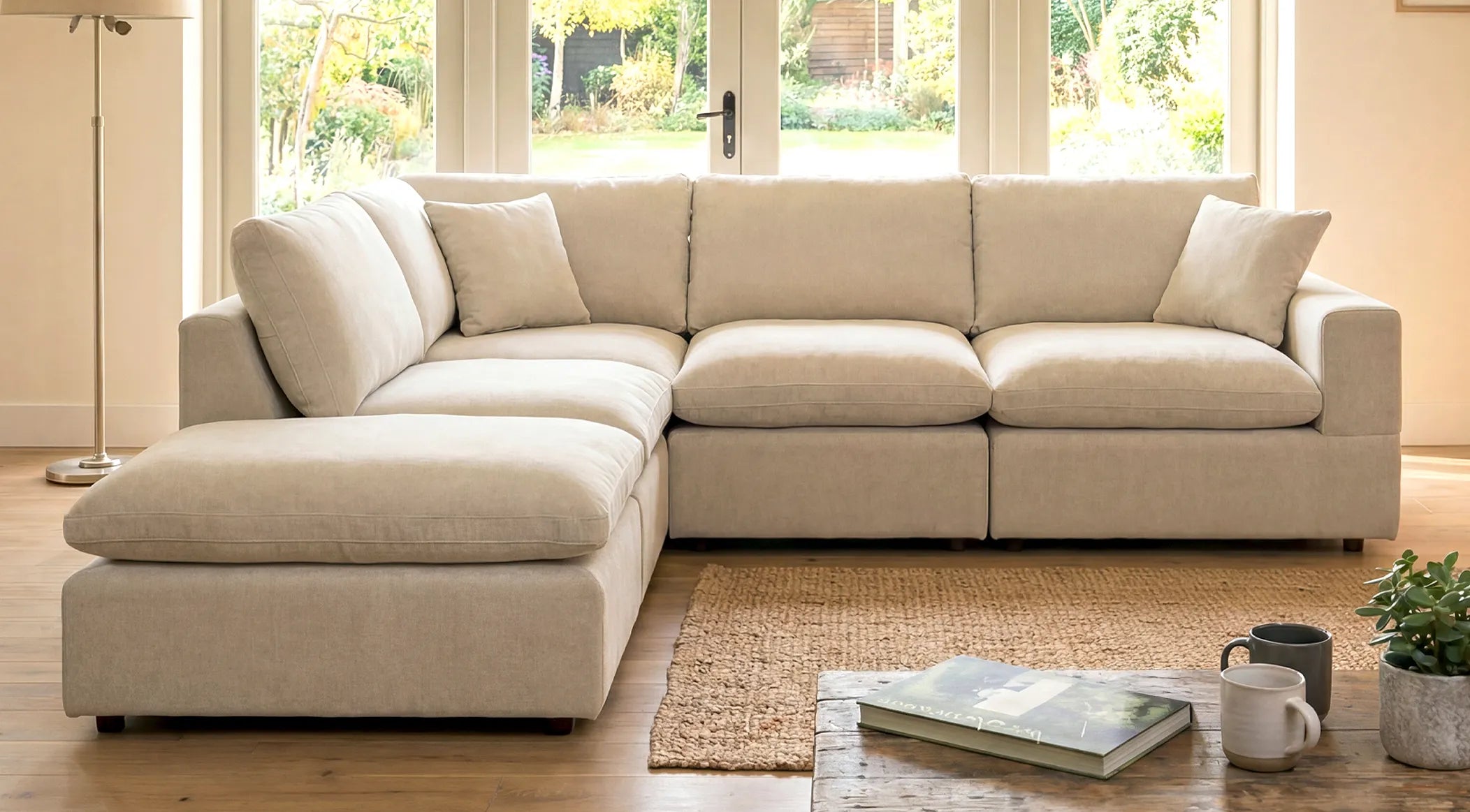 Cardew Left Hand Facing Modular Corner Sofa