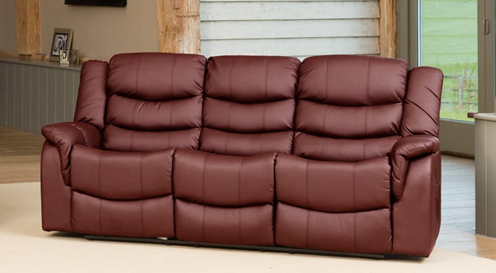 Kilcreene Heat And Massage 3 Seat Reclining Sofa