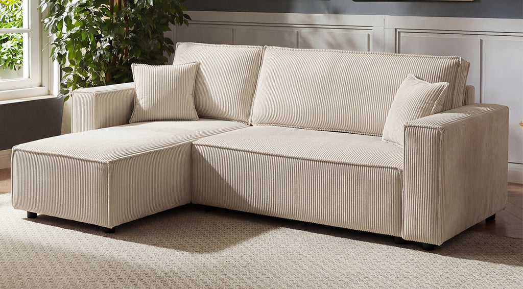 Oxford Reversible Corner Sofa with Sofa Bed