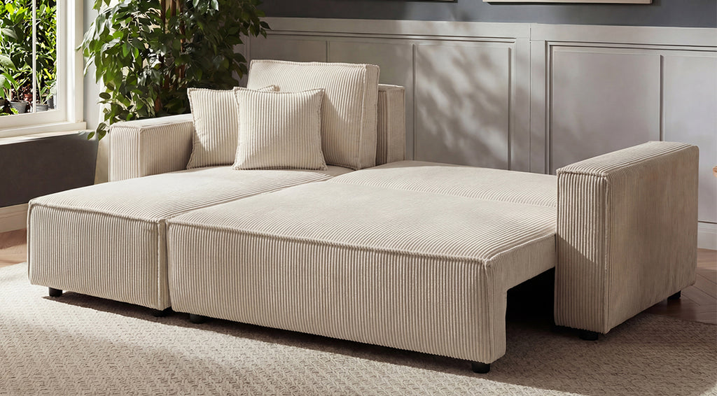 Oxford Reversible Corner Sofa with Sofa Bed
