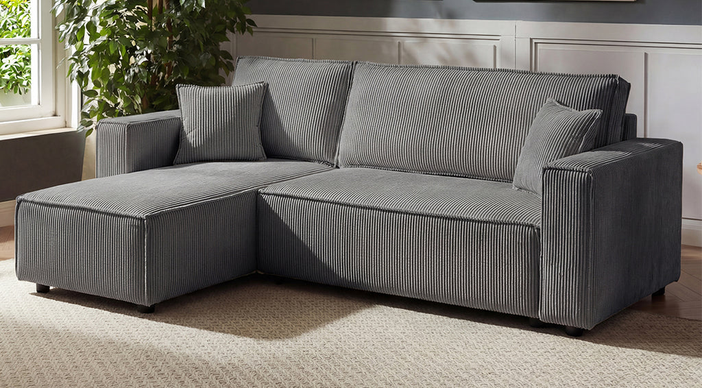 Oxford Reversible Corner Sofa with Sofa Bed