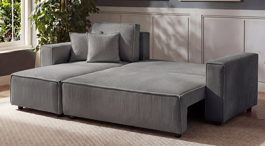 Oxford Reversible Corner Sofa with Sofa Bed