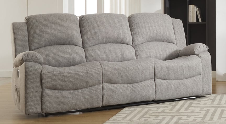 Penrose 3 Seat Electric Recliner Sofa