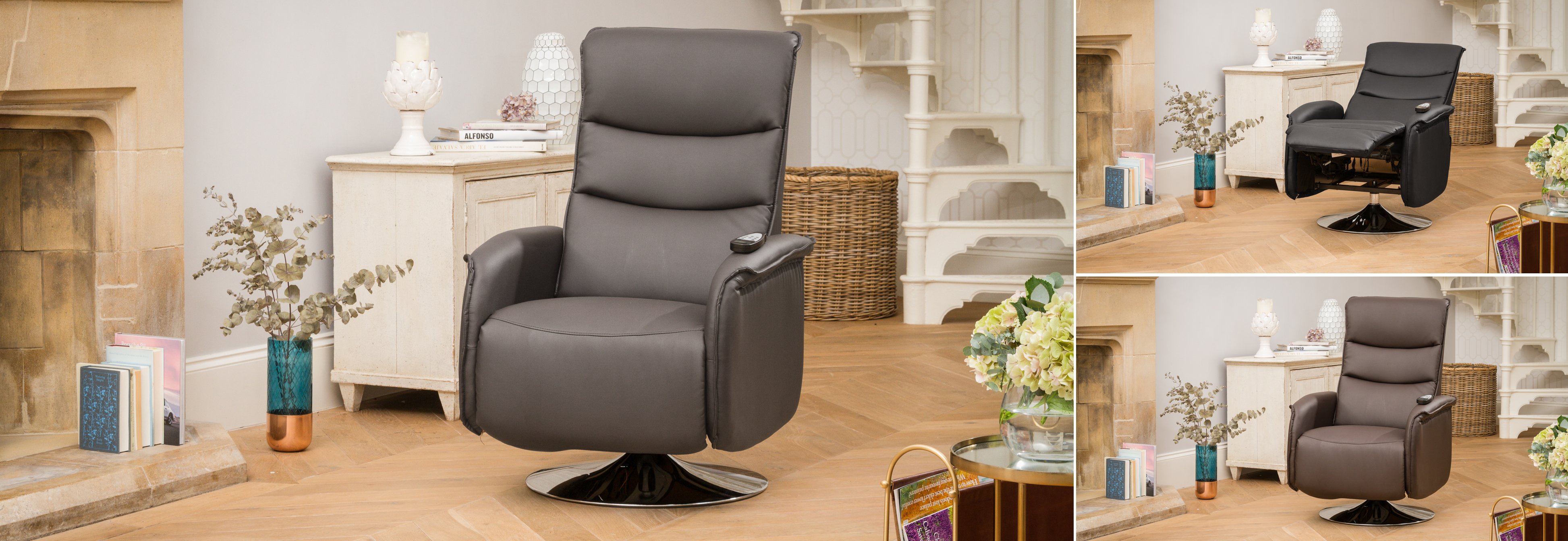 Harpenden Recliner Chair With Heat And, Massage Recliner Chair Uk